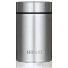 HiKaRi 스텐 보온 도시락통, 스테인레스, 280ml
