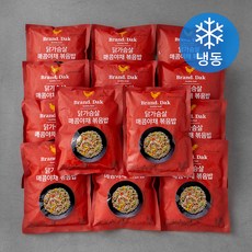 브랜드닭 닭가슴살 매콤야채 볶음밥 (냉동), 250g, 15팩