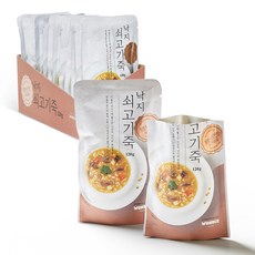 원더푸드 반려동물용 죽 120g, 낙지 + 쇠고기, 12개