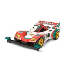 TAMIYA Sonic Sabre Prem Super-II 迷你車 19432 + Atomic Tuned 2 Motor 15486, 混色, 1套