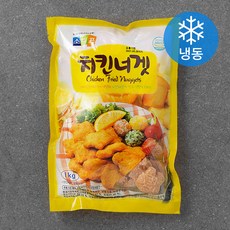 소디프 치킨너겟 (냉동), 1000g, 1개