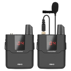 앱코 WMP1 UHF 무선 송신기 + 수신기 마이크 세트, 송신기(WMP1R), 수신기(WMP1T), 1세트