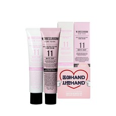 더블유드레스룸 퍼퓸 핸드크림 50ml + 워시 50ml No11 화이트솝, 1세트