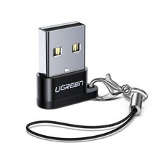 유그린 슈퍼 포터블 USB-A to C타입 젠더 + 스트랩