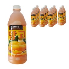 청솔 망고 농축액, 835ml, 12개