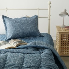 보송보송심플피치스킨차렵이불패드베개세트