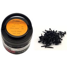 이노공구 석고보드용 양날 나사 흑색 3.5 x 25mm 1366, 100개