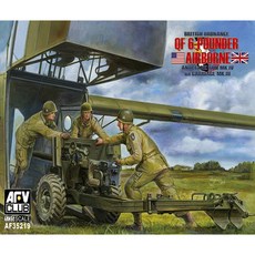 AFV CLUB 1:35 Ordnance QF 6-Pounder Airborne Anti-Tank Mk.IV on Carriage Mk.III 프라모델 35219, 1개