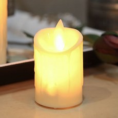 건전지 LED 촛농 건전지 캔들 소