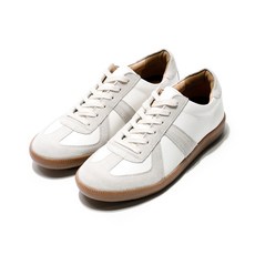 코앤크릿 독일군 레더 스니커즈 TTBBA0106C34WH
