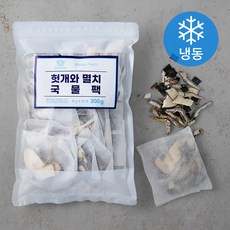 이어수산 헛개와 멸치 국물팩 (냉동), 15g, 20개