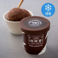 백미당 초코아이스크림 (냉동), 474ml, 1개