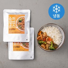 마켓온오프 슈퍼덮밥소스 순살찜닭 (냉동), 200g, 2개
