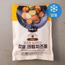 쿠즈락앳홈 찹쌀 크림치즈볼 (냉동), 319g, 1팩