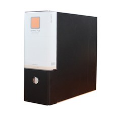 BIGPROS 대흥 합지 D링 바인더 3공 A4 9cm D338, 흑색, 1개