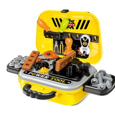 TOOLS 2 in 1 디럭스 파워 가방 공구놀이 xic008932a, 혼합색상