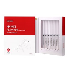 바디데이 치아미백제, 1g, 7개
