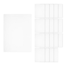 VIC 하드보드지 합지 3mm, A4, 20개