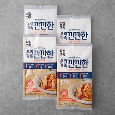 삼진어묵 우리가족 깐깐한 얇은사각어묵, 160g, 4봉