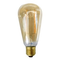 두영 LED 에디슨전구 골드 ST64G 4W-L, 1개, 전구색
