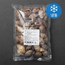 바다자리 국산 해감한 급랭 물바지락 (냉동), 1kg, 1팩