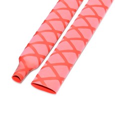인스리빙 낚시대 손잡이 수축 고무 열수축 튜브 1m x 25파이, 빨강, 1개