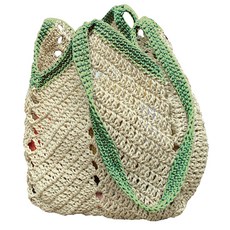 라탄사각에코백