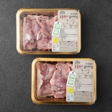 참프레 동물복지 인증 닭다리살 (냉장), 300g, 2개