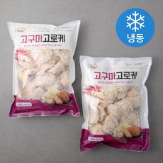 굿프랜즈 고구마 고로케 (냉동), 1050g, 2개