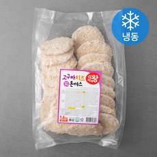 식자재왕 고구마 등심 치즈돈까스 (냉동), 1.6kg, 1개