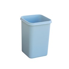 바이굿즈 뚜껑제외 정사각 종량제 휴지통 20L, 회색 회색, 1개