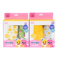 핑크퐁 아동용 아기상어 스노우빕 4종 세트