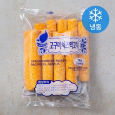 고구마치즈떡도그 (냉동), 1kg, 1개