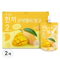 더존건강 더조은 한끼곤약젤리 망고 10개입, 1.5kg, 2개