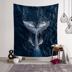 특대형 패브릭 포스터, 고래