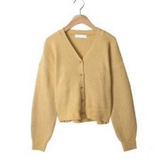 타미와플브이넥가디건