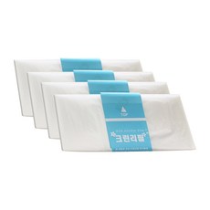 그린팩코리아 분리수거 비닐 반투명 크린리필 무향 쓰레기봉투 250호환 4p, 1세트