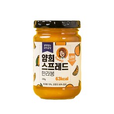 설탕없는과자공장 얌희스프레드 한라봉, 235g, 1개