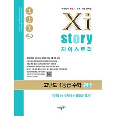 Xistory 자이스토리 고난도 1등급 수학 인문 (2024년), 수경출판사, 수학영역