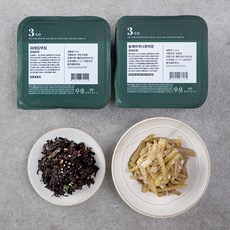 집반찬연구소 파래김무침 50g + 들깨머위나물볶음 150g, 1세트
