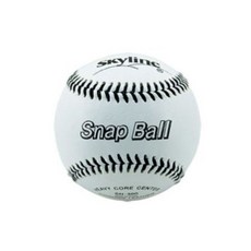 스카이라인 야구 스냅볼 화이트 340g SN-300, 1개