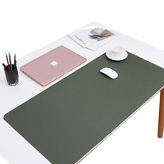 파라다이소 예쁜 컬러만 쏙 대형 가죽 책상 매트 마우스 장패드 80 x 40 cm, 양면 11, 1개