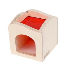 아올로 자작나무 물결 관찰은신처 중, 빨간색, 1개
