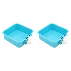 에이홉 반려동물 심플 식기 S, D 블루, 2개