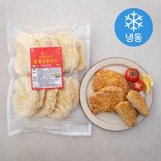 올바른 인생맛 우리쌀 우리고기 통등심돈까스 (냉동), 1kg, 1개