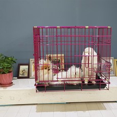 PUPPY MIND Edge 高級狗籠, 亮粉色