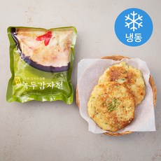 자연 녹두감자전 (냉동), 390g, 1개