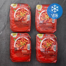 굿프랜즈 굿빙고 학교앞 매운떡볶이 (냉동), 300g, 4개