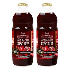 퍼니트 리얼 NFC 유기농 석류, 1000ml, 2병