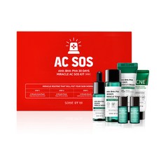 썸바이미 아하 · 바하 · 파하 30 데이즈 미라클 AC SOS KIT + 미라클 토너 6ml x 2p 세트, 1세트